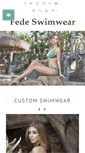 Mobile Screenshot of fedeswimwear.com